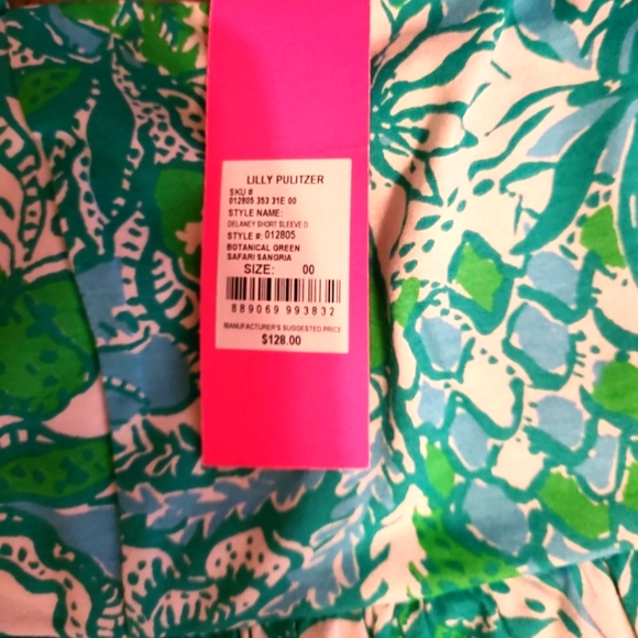 LILY PULITZER DELANEY SHORT SLEEVE DRESS - Picture 2 of 7